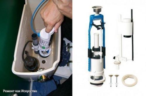 Сливной бачок не держит воду? 01