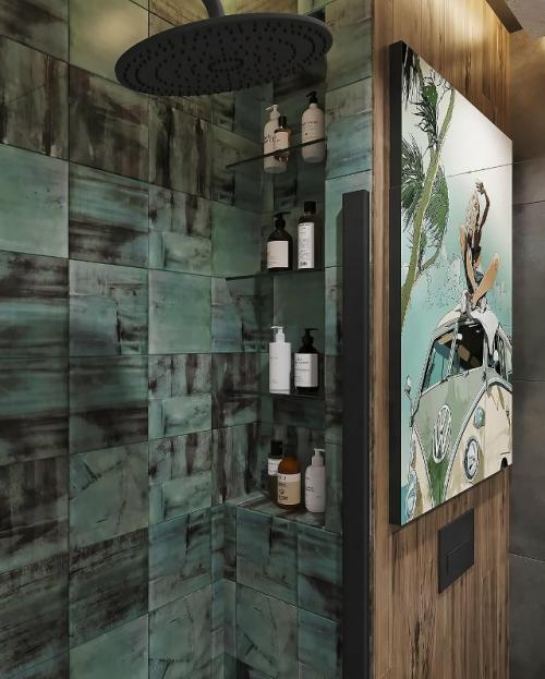 Несмотря на скромные размеры, эта ванная площадью всего 4 кв. 08