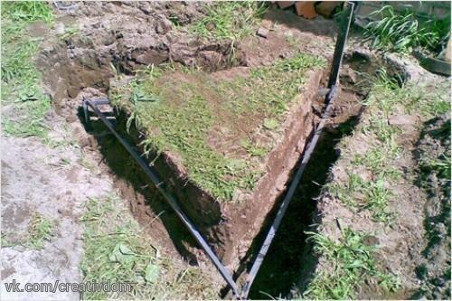 Контур заземления своими руками. 03