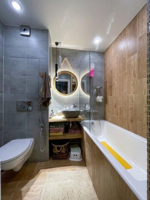 Квартира до (первое фото) и после ремонта. 04