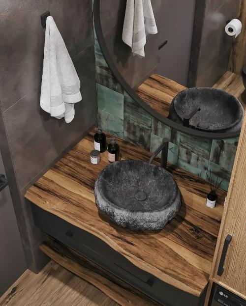 Несмотря на скромные размеры, эта ванная площадью всего 4 кв. 07