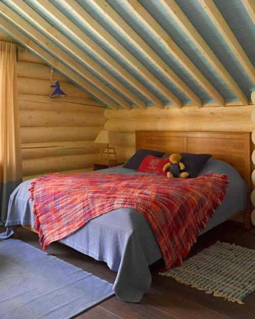 Как идут цветочки бревенчатому дому! 03