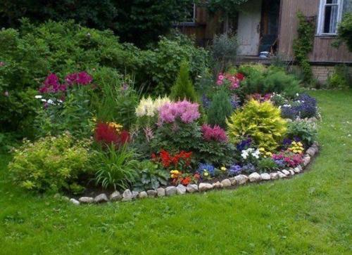 Миксбордеры из многолетников: повод для творчества на клумбе. 01
