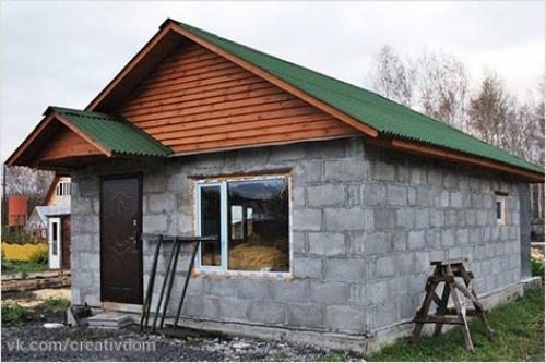 Баня из пеноблоков своими руками. 06