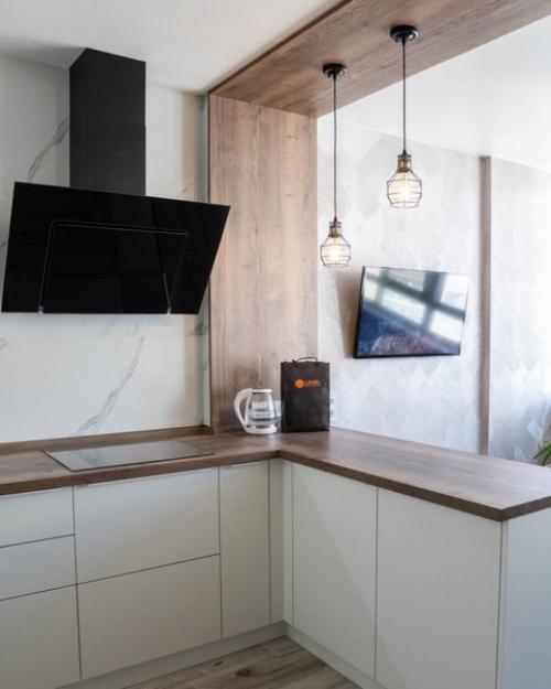 Кухня - гостиная после капитального ремонта. 03