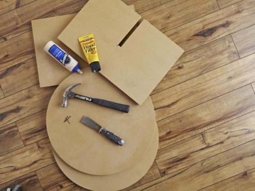 Сделай сам. Круглый журнальный столик своими руками. 01