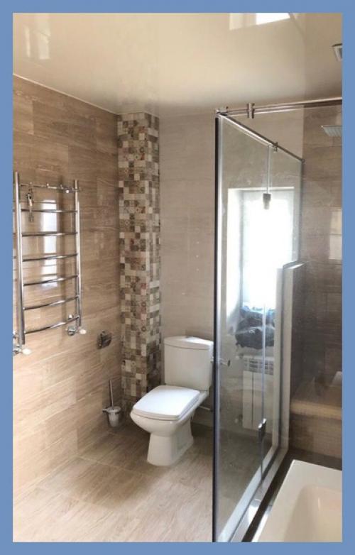 Устроили у себя в доме такую вот уборную комнату. 06