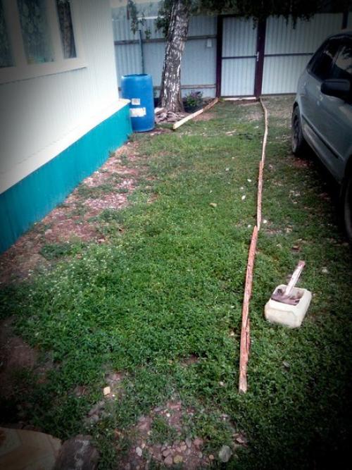 Дорожка из речного камня своими руками за 2 дня. 02