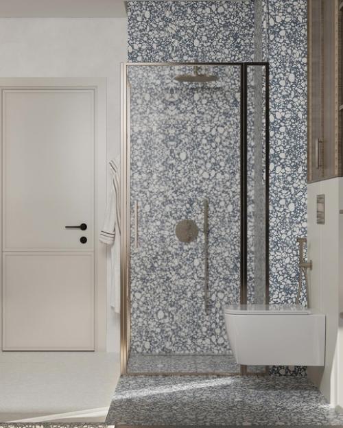 Невероятная ванная комната в загородном доме. 05