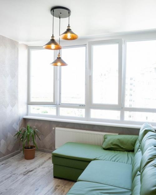 Кухня - гостиная после капитального ремонта. 05