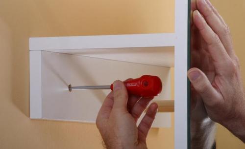 Оригинальный шкаф с зеркалом своими руками. 09