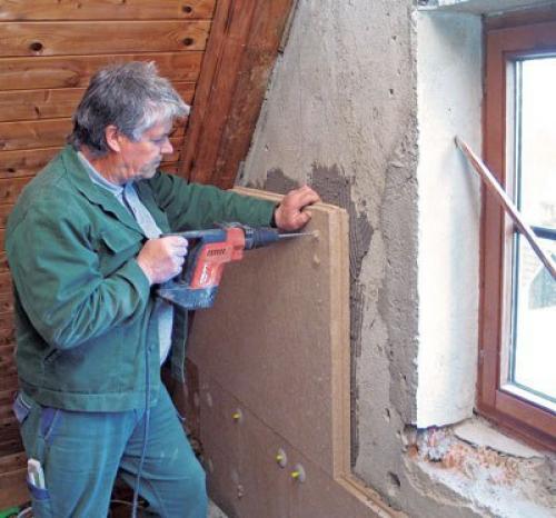 Внутренняя теплоизоляция. Эффективная теплоизоляция наружных стен позволяет значительно уменьшить расход энергии на отопление жилища. 02 Внутренняя теплоизоляция. Эффективная теплоизоляция наружных стен позволяет значительно уменьшить расход энергии на отопление жилища. 02