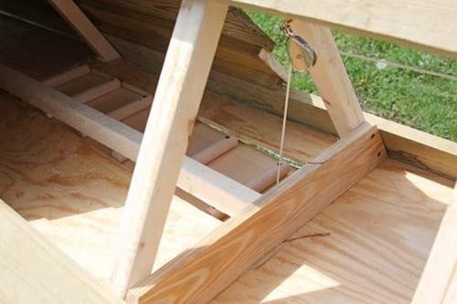 Мини курятник сам сделай. 06