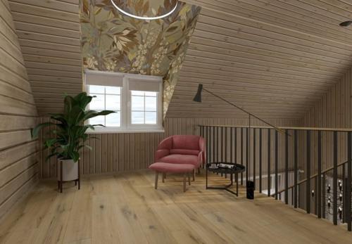 Интерьер загородного дома - это воплощение уюта, спокойствия и естественной красоты. 05