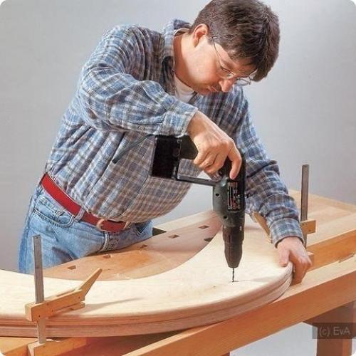 Кресло - качалка для сада своими руками. 05