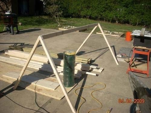 Мини курятник сам сделай. 03