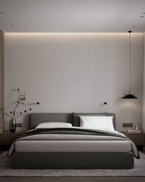 Интерьер, в котором нет ничего лишнего, нет каких-то ярких вещей, которые портили бы красивый дизайн квартиры. 03