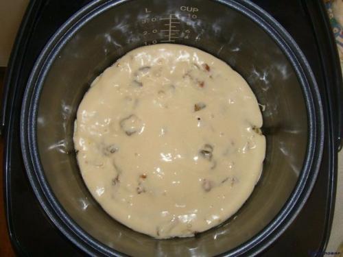 Заливной пирог в мультиварке. 05 Заливной пирог в мультиварке. 05