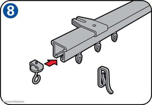 Установка карниза для штор. 07 Установка карниза для штор. 07