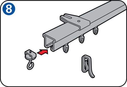 Установка карниза для штор. 07 Установка карниза для штор. 07