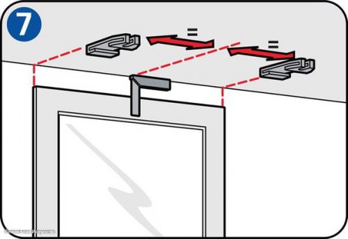 Установка карниза для штор. 06 Установка карниза для штор. 06