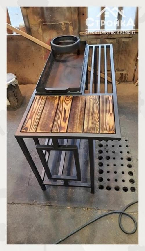 Очень аккуратный мангал своими руками. 01