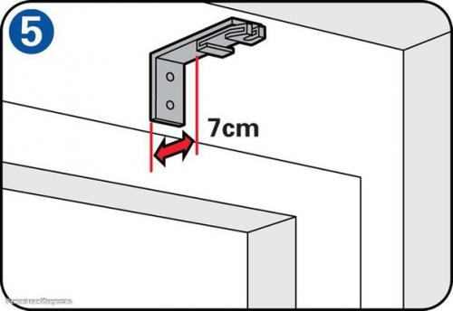Установка карниза для штор. 04 Установка карниза для штор. 04