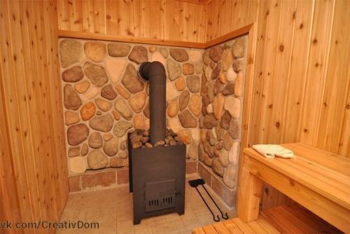 Как установить печь в бане? 05