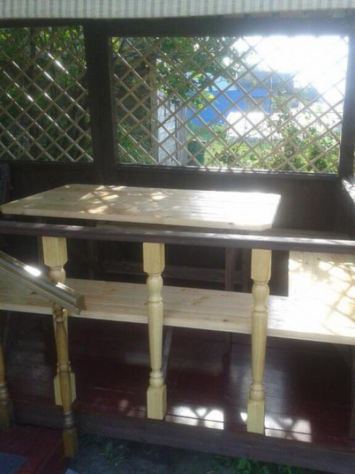 Веранда к бане своими руками. 07