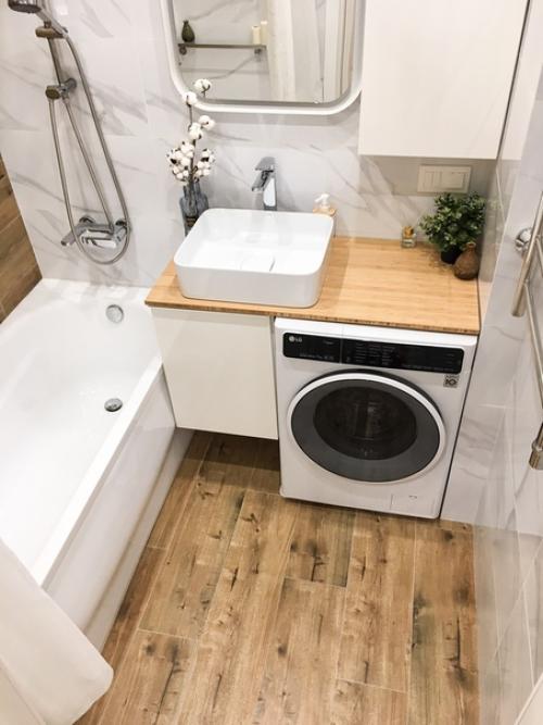 Ремонт ванной в новостройке. 03