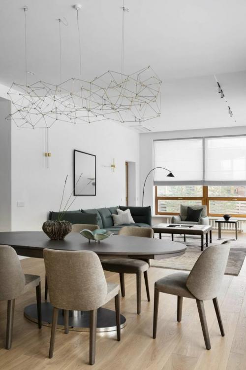 Воздушный интерьер загородного дома - это пространство, где царят лёгкость, свет и гармония. 01