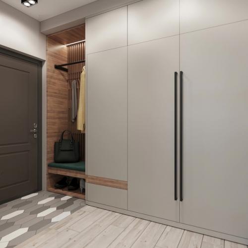 Дизайн коридора в квартире. 02