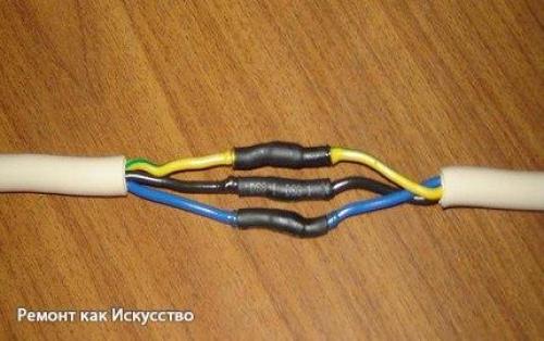 Перенос розетки в другое место. 03