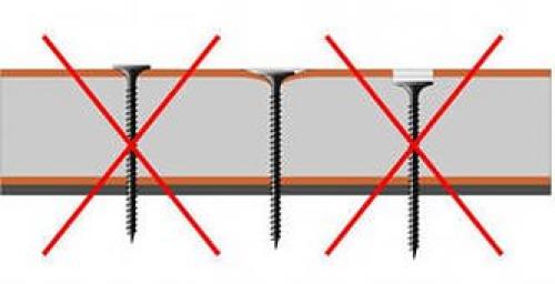 Как вкрутить саморез. 04